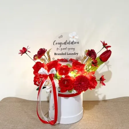 Bloom Box Akrilik Ucapan Grand Opening Mappi